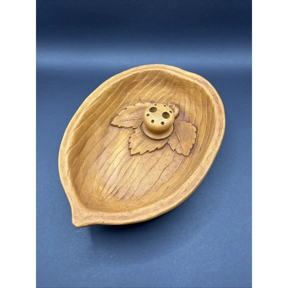 Vintage Nut Shaped Burwood Nut Bowl Without Nut Cracking Tools